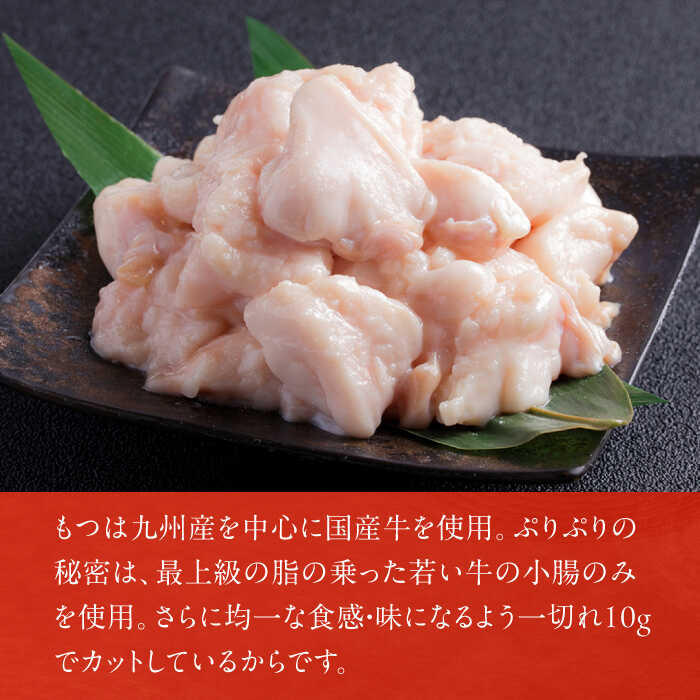 【ふるさと納税】【3ヵ月定期便】博多もつ鍋おおやま もつ鍋(みそ味) 2人前 モツ鍋 鍋 パーティー 定期便　広川町 / 株式会社ラブ[AFAX011] サムネイル3