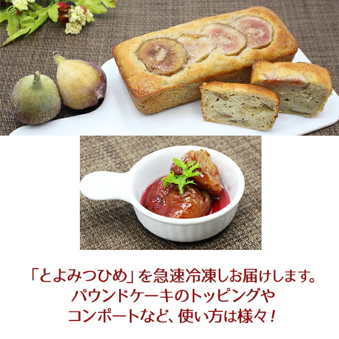 【ふるさと納税】 福岡県産 冷凍とよみつひめ（イチジク） 2kg 1kg×2 フルーツ 果物 いちじく くだもの 冷凍 福岡県 赤村 送料無料 2L8-S サムネイル3