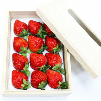 【ふるさと納税】ティッシュボックス用 特別仕様 の 桐箱入り プレミアム あまおう　あまおう EX400g×1 パック （ 4パック ） 3SA3 サムネイル3