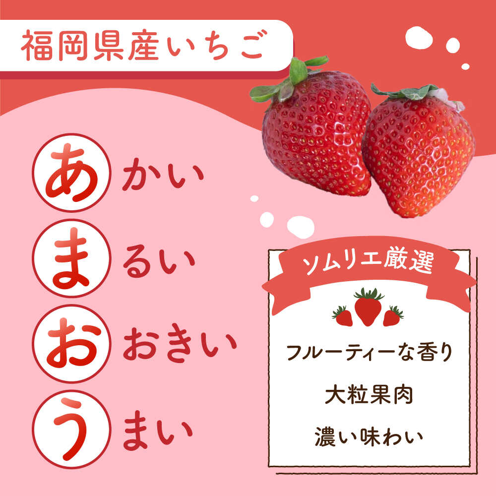 【ふるさと納税】【全2回定期便】福岡産【春】 あまおう 6パック 吉富町/南国フルーツ株式会社[BGAG052] サムネイル3