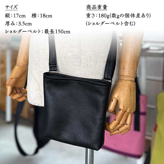 【ふるさと納税】【職人手作り】イタリア産 アドリア牛革 ミニショルダーバッグ（135通りの組み合わせ）《築上町》【たけもとかばん】 革製品 レザー 牛革[ABAM055] サムネイル2