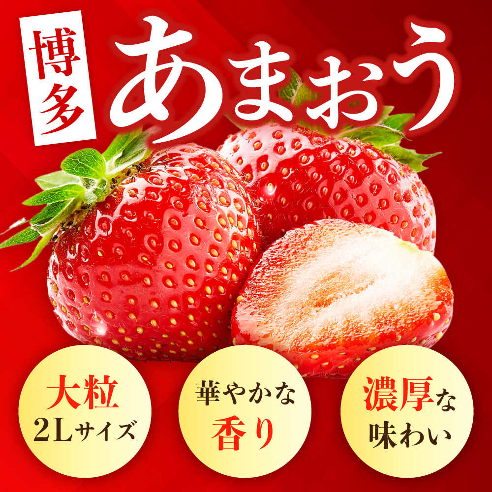 【ふるさと納税】【予約受付】【1月上旬より順次発送】農家直送 朝採り新鮮いちご【博多あまおう】約270g×4パック《築上町》【株式会社H&Futures】 [ABDG002] 15000円 サムネイル2