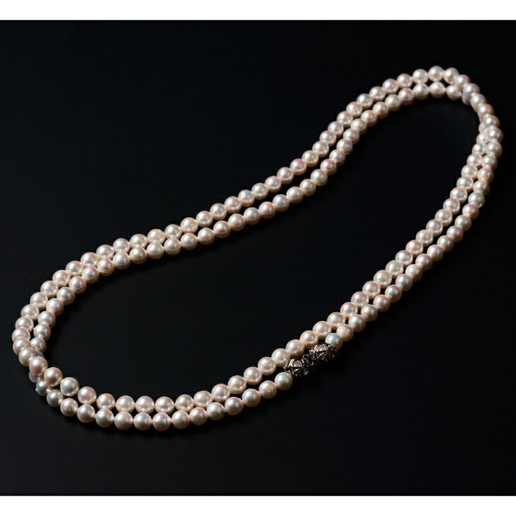 【ふるさと納税】7.5-8アコヤ真珠120cmセミバロックロングネックレス ジュエリー アクセサリー ネックレス 真珠 パール 美穂野 佐賀市 ：C440-007 サムネイル2