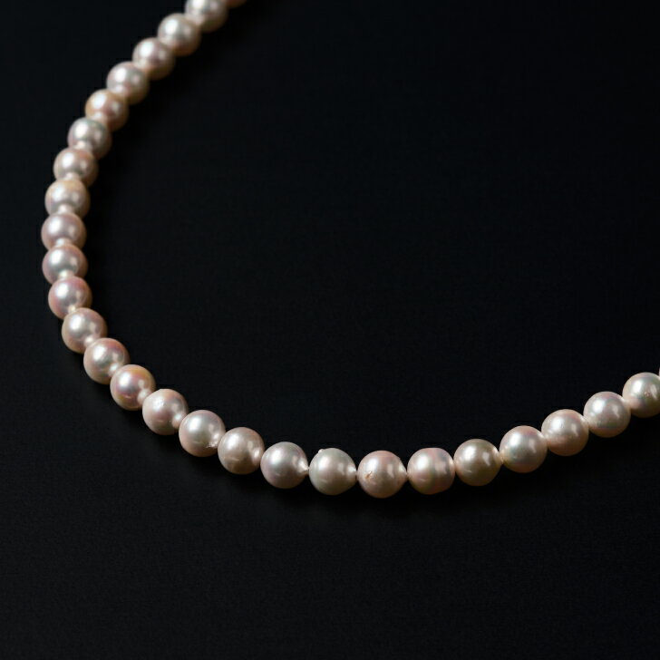 【ふるさと納税】7.5-8アコヤ真珠120cmセミバロックロングネックレス ジュエリー アクセサリー ネックレス 真珠 パール 美穂野 佐賀市 ：C440-007 サムネイル3