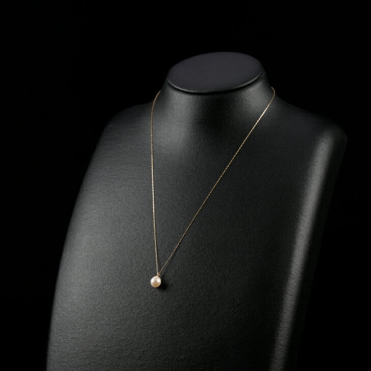 【ふるさと納税】6.5ミリ可愛いアコヤバロックパールペンダントネックレス：B510-001 サムネイル3