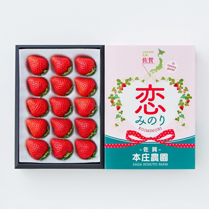 【ふるさと納税】【贈答品】 特別栽培 イチゴ 恋みのり 化粧箱 （450g）選べる1箱・2箱 1月中旬～4月発送 苺 いちご フルーツ 果物 贈答 ギフト プレゼント 佐賀県 佐賀市：B140-106 サムネイル2