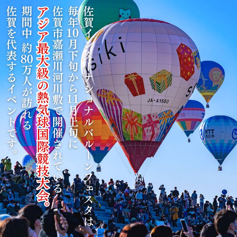 【ふるさと納税】バルーン離陸エリアへ特別入場！佐賀インターナショナルバルーンフェスタ 特別観覧プラン 10月31日（土）～11月3日（火・祝）各日1組限定！：B500-004 - 画像2