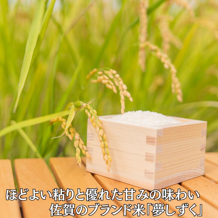 【ふるさと納税】令和7年 佐賀県産夢しずく 白米6kg：B170-037 - 画像3