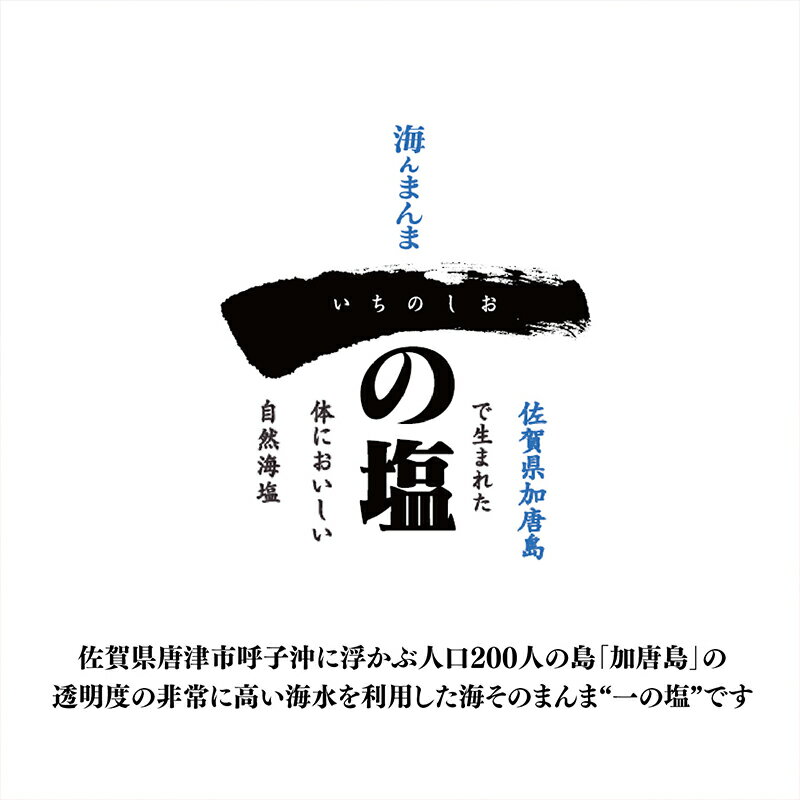 【ふるさと納税】唐津 一の塩 1kg×5袋 (さらさらタイプ) 調味料 料理 しお ソルト 「2025年 令和7年」 サムネイル2