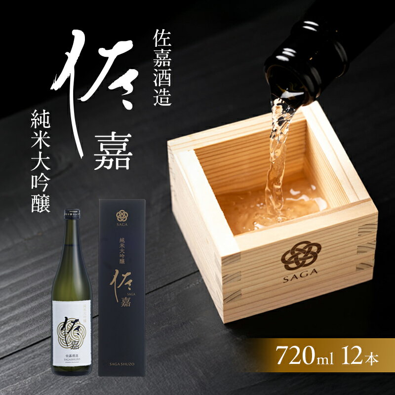 日本酒 佐嘉酒造 『佐嘉』 純米大吟醸 720ml×12本 お酒