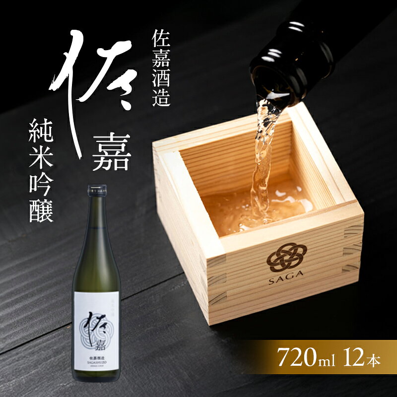 日本酒 佐嘉酒造 『佐嘉』 純米吟醸 720ml×12本 お酒