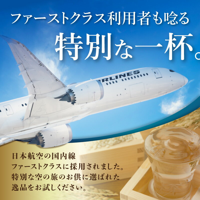 【ふるさと納税】JAL国内線ファーストクラスに採用！「前（さき）純米大吟醸 純米酒セット」（日本酒） 019-D105 【 日本酒 佐賀地酒 酒 お酒 飲み比べ 2本セット 晩酌 純米酒 アルコール やや辛口 四合瓶 嗜好品 冷酒 冷や ぬる燗 日本酒セット 古伊万里 贈り物 嗜好品 】 - 画像3