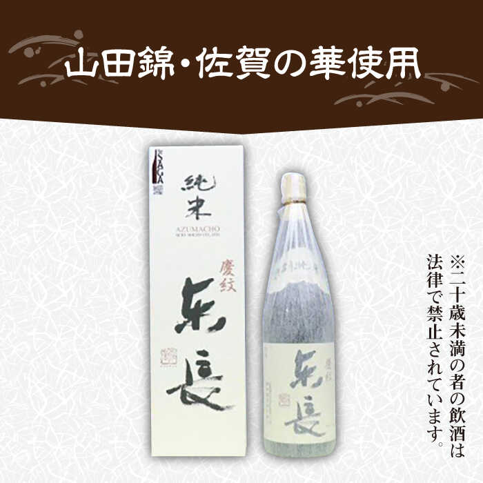【ふるさと納税】The SAGA認定酒 東長 特別純米 1.8L /江口酒店 [UBS002] 酒 お酒 日本酒 おさけ アルコール サムネイル2