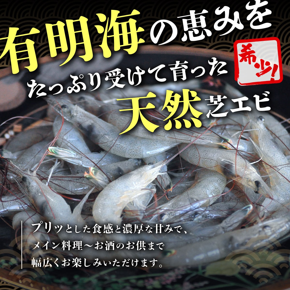 【ふるさと納税】高評価★4.73 有明海産 芝エビ 真エビ 1kg (500g×2パック) or 2.5kg (500g×5パック) | ふるさと納税 えび 海老 芝海老 冷凍えび 冷凍 国産 海鮮 緊急支援品 有明海産 佐賀県 鹿島市 ふるさと 人気 送料無料 B-357 サムネイル2
