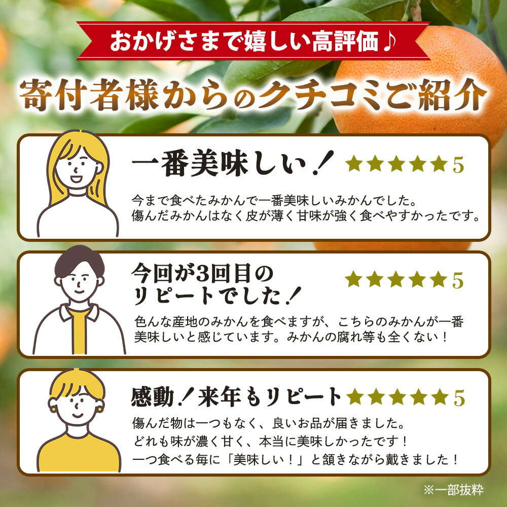 【ふるさと納税】2026年先行予約 ★4.67 温州みかん 約5~11kg 小玉 / サイズ混合 《11月上旬～12月中旬頃発送予定》 | ふるさと納税 みかん 5kg 10kg 少量 大容量 フルーツ 甘い 果物 蜜柑 お取り寄せ 農家直送 国産 九州 佐賀県 鹿島市 ふるさと 人気 送料無料 B-279 - 画像3