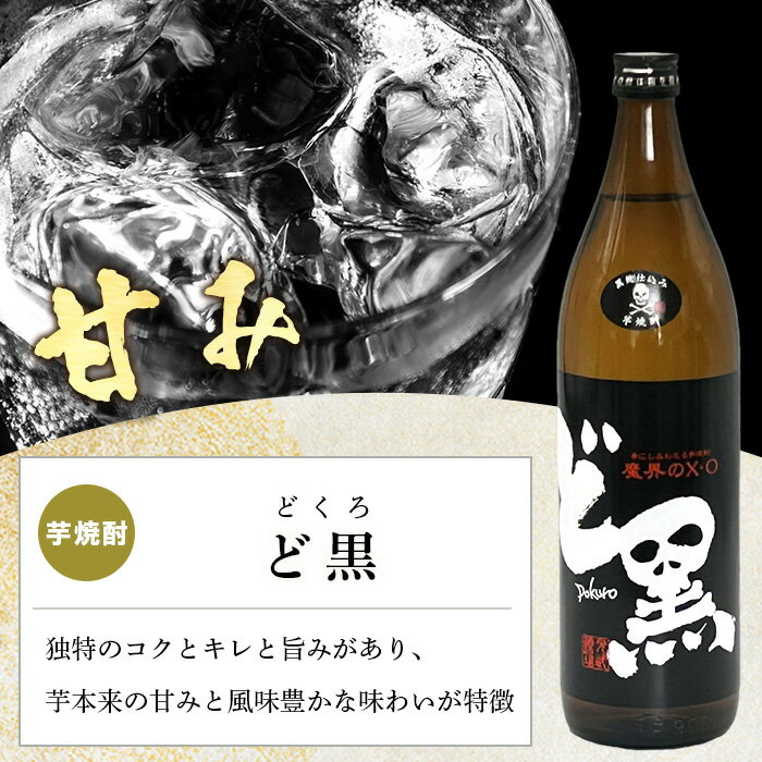 【ふるさと納税】芋焼酎セット【ど黒・芋濁】2本セット【光武酒造場】Cコース 焼酎 芋焼酎 25度 酒 アルコール 佐賀県 鹿島市 送料無料 B-692 サムネイル3