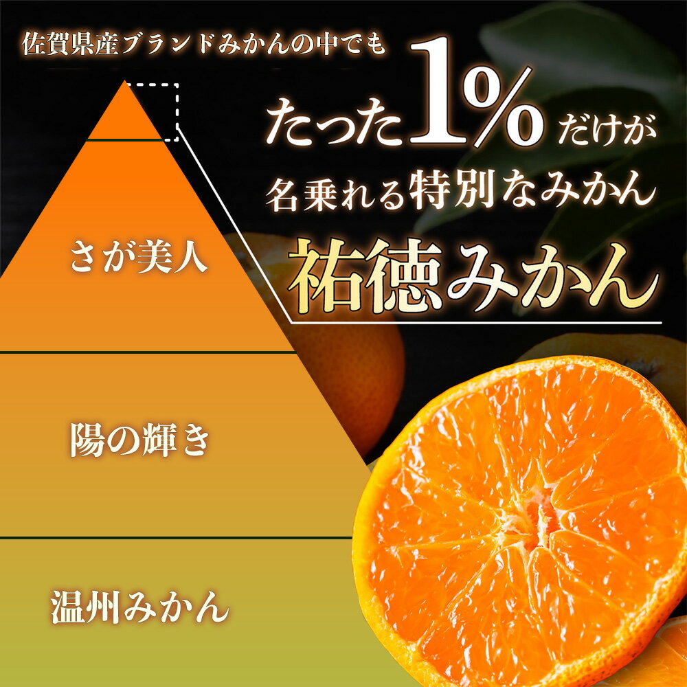 【ふるさと納税】【数量限定】祐徳みかん 約3kg 化粧箱入り《10月下旬〜12月頃発送予定》| ブランド 温州みかん 希少 高級 フルーツ 果物 ギフト 贈答 ミカン 蜜柑 柑橘 くだもの 果実 国産 九州 佐賀県 鹿島市 ふるさと 人気 送料無料 B-100 サムネイル3