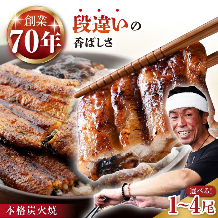 本格炭火焼 うなぎ蒲焼(タレ付き) 鰻 ウナギ 国産 九州産 炭火焼 手焼き イチオシ返礼品 佐賀県嬉野市/森うなぎ屋 [NAK004]