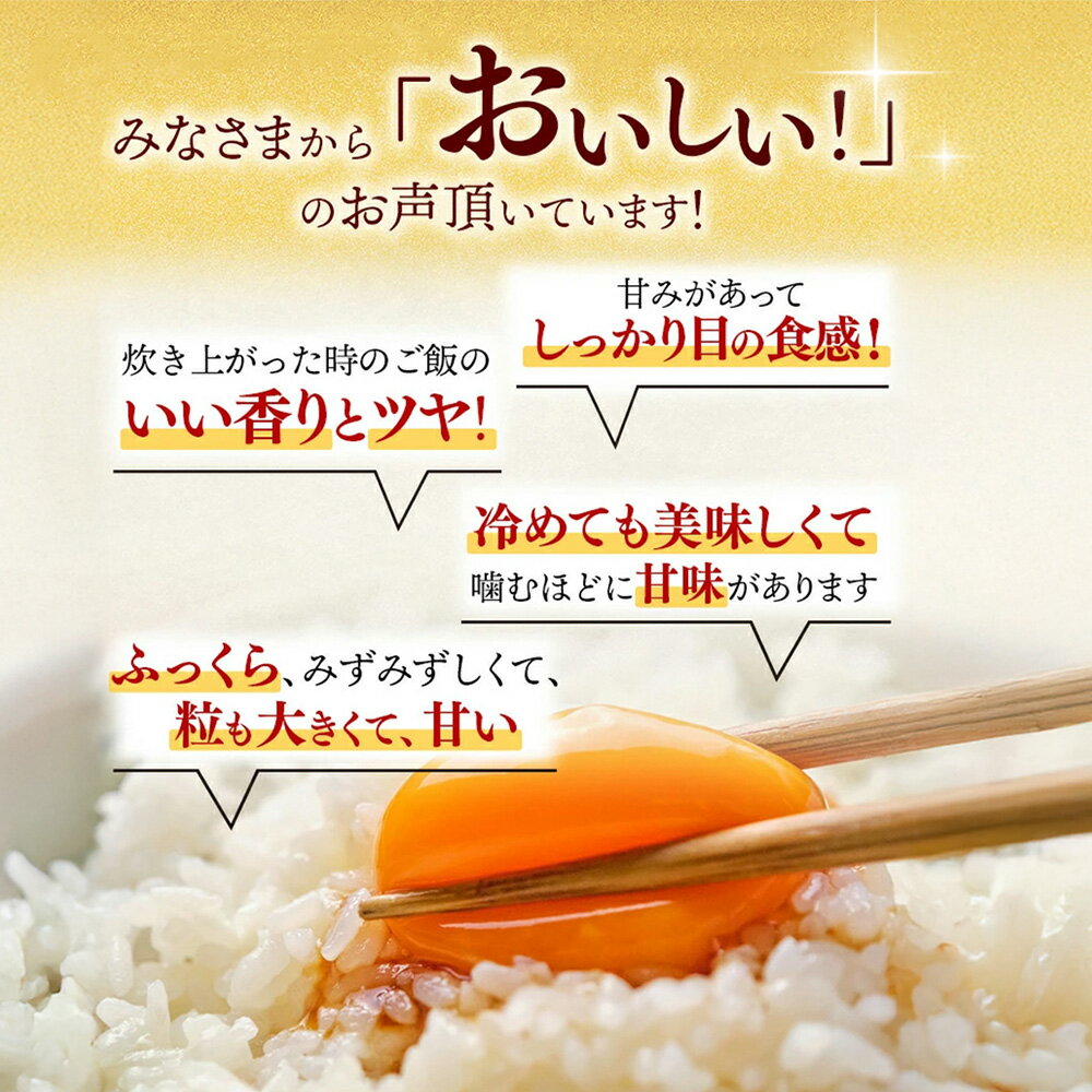 【ふるさと納税】【数量限定】【令和6年産】内容量が選べる さがびより 精米 5kg・10kg(5kg×2)【特A受賞米 米 お米 コメ こめ 国産 美味しい ブランド米 人気 高評価 増田米穀】H015P001 サムネイル3