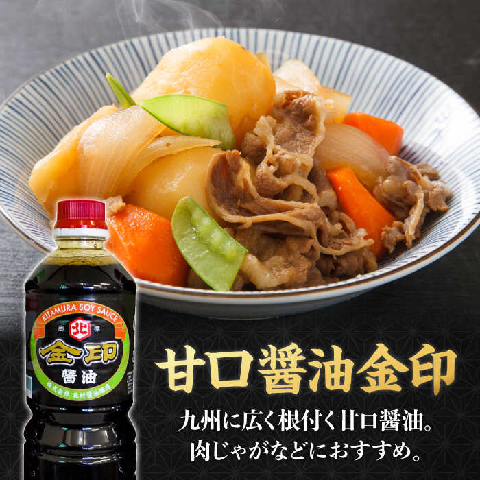 【ふるさと納税】【特選ギフト】老舗醤油屋おすすめの醤油3本セット 吉野ヶ里町/北村醤油醸造 [FAB009] サムネイル3