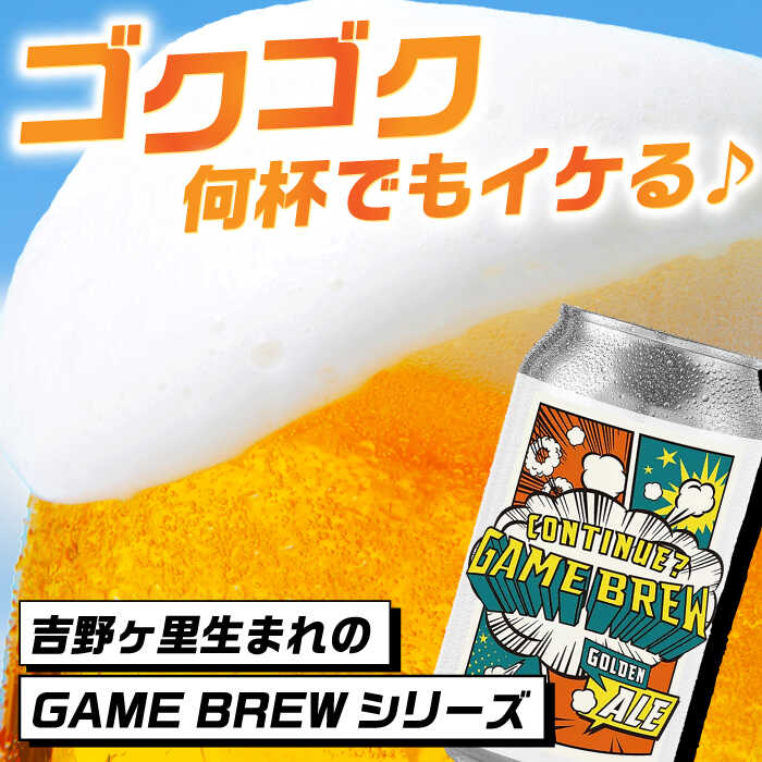 【ふるさと納税】クラフトビール GAME BREW 3種 6本セット（3種×2本） 各350ml 飲み比べ CONTINUE?/DILEMMA/LIQUID SWORDS お酒 吉野ヶ里町/西研グラフィックス[FDG005] サムネイル2