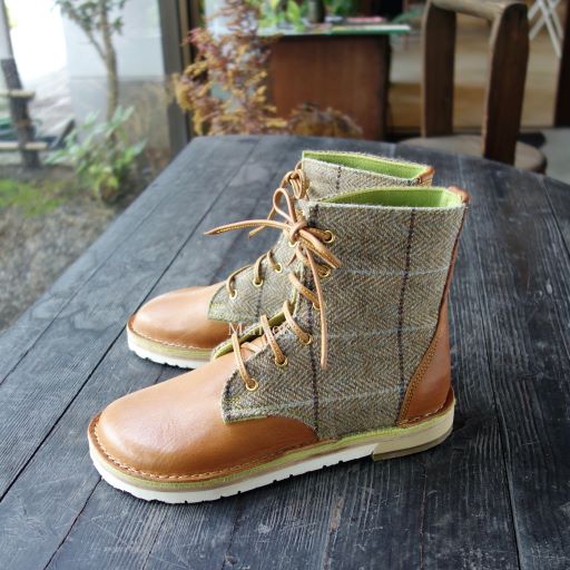 【ふるさと納税】【Marikok】オーダーメード レザーブーツ【オーダーメード オーダー 手作り レザー ブーツ 本革 牛革 スエード 靴 足に優しい 柔らかい 日本製】 K068008 サムネイル3