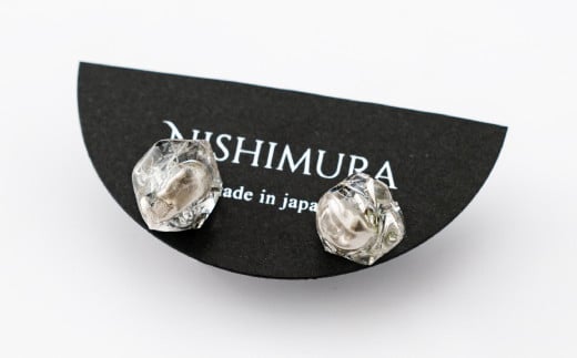 【ふるさと納税】切粉の着せ替えピアス キャッチ部分着せ替えパーツ付き サムネイル2