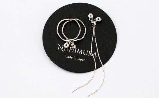 【ふるさと納税】切粉の着せ替えピアス キャッチ部分着せ替えパーツ付き サムネイル3