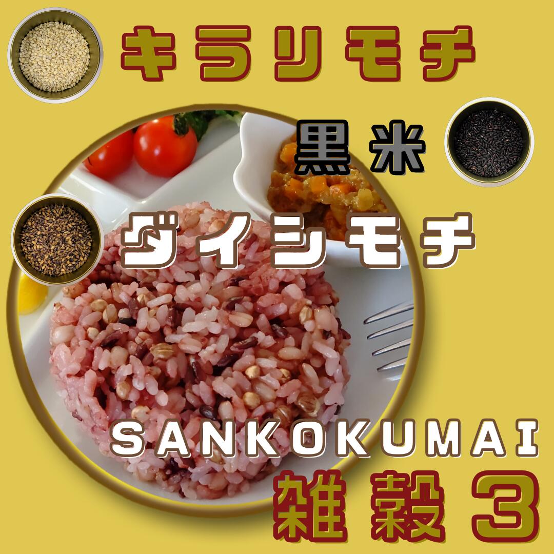 【ふるさと納税】雑穀3　300g×5袋（CIB17） - 画像3