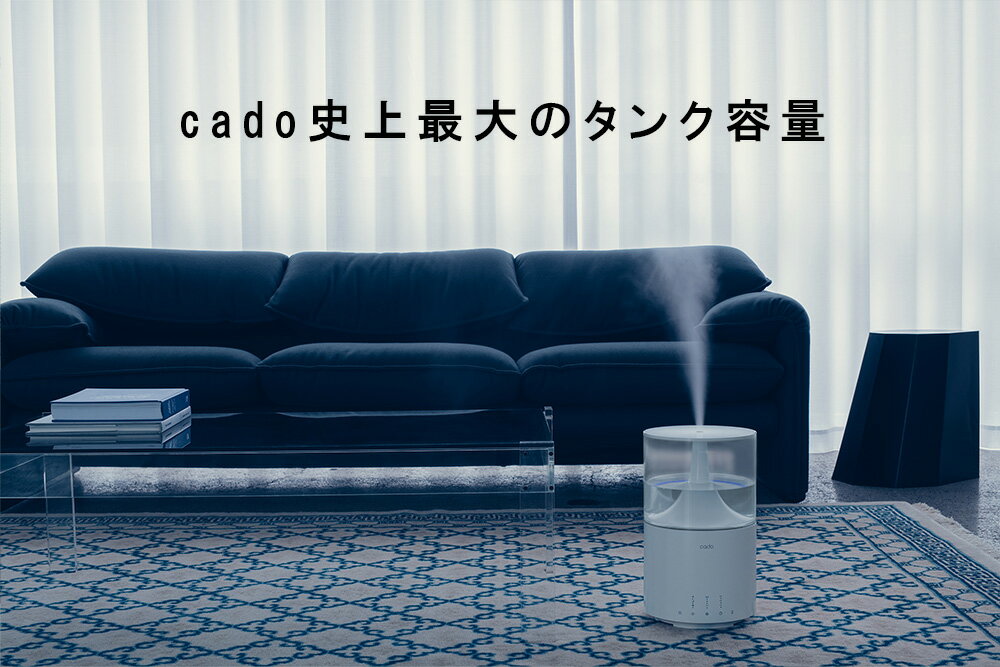 【ふるさと納税】【2025年11月以降発送】cado カドー加湿器　STEM300　ホワイト（EE040） サムネイル3
