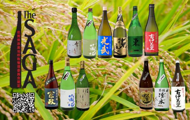 The SAGA認定酒飲み比べ毎月1本【 12回定期便】（DV080）