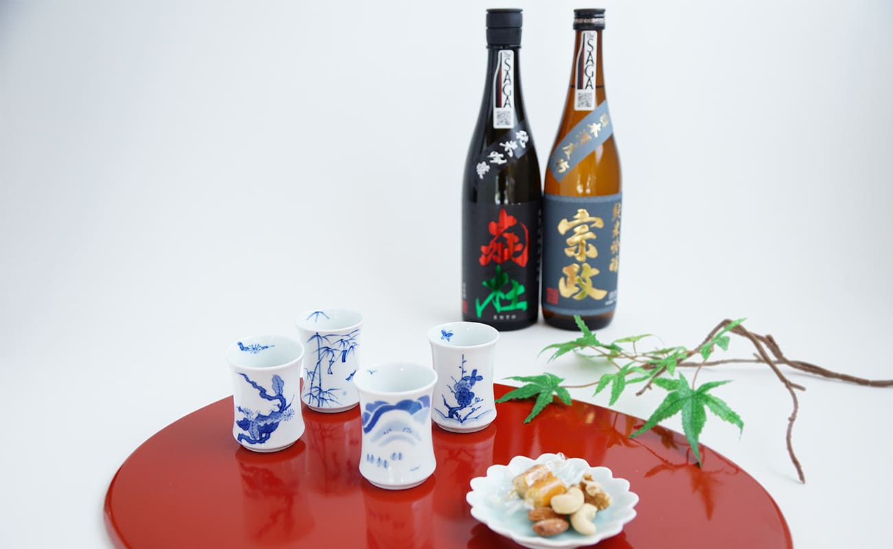 【ふるさと納税】宗政酒造 宗政純米吟醸酒-15・純米吟醸酒 炎杜 四季杯セット S65-1 サムネイル2