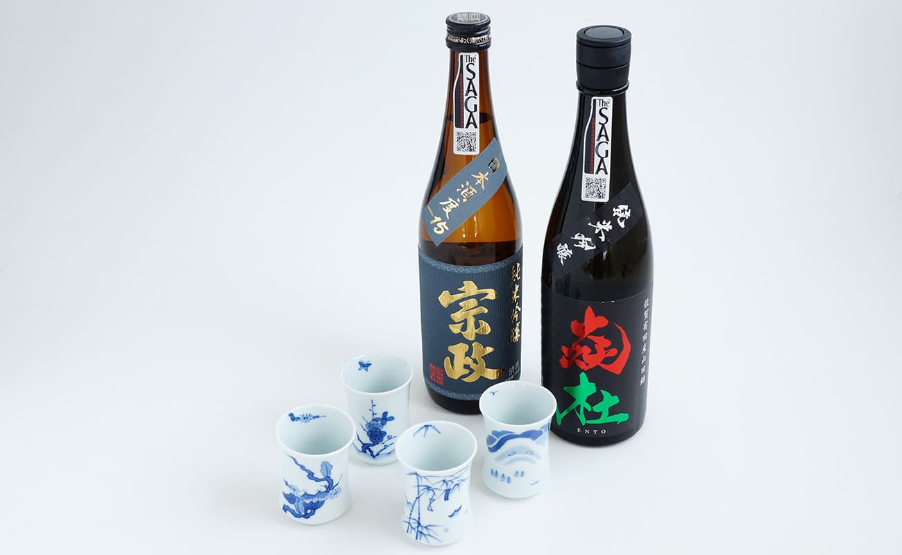 【ふるさと納税】宗政酒造 宗政純米吟醸酒-15・純米吟醸酒 炎杜 四季杯セット S65-1 サムネイル3