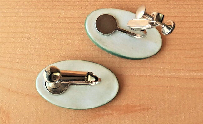 【ふるさと納税】noji(楠 -kusunoki-)♪有田焼 サークルイヤリング A10-142 サムネイル3