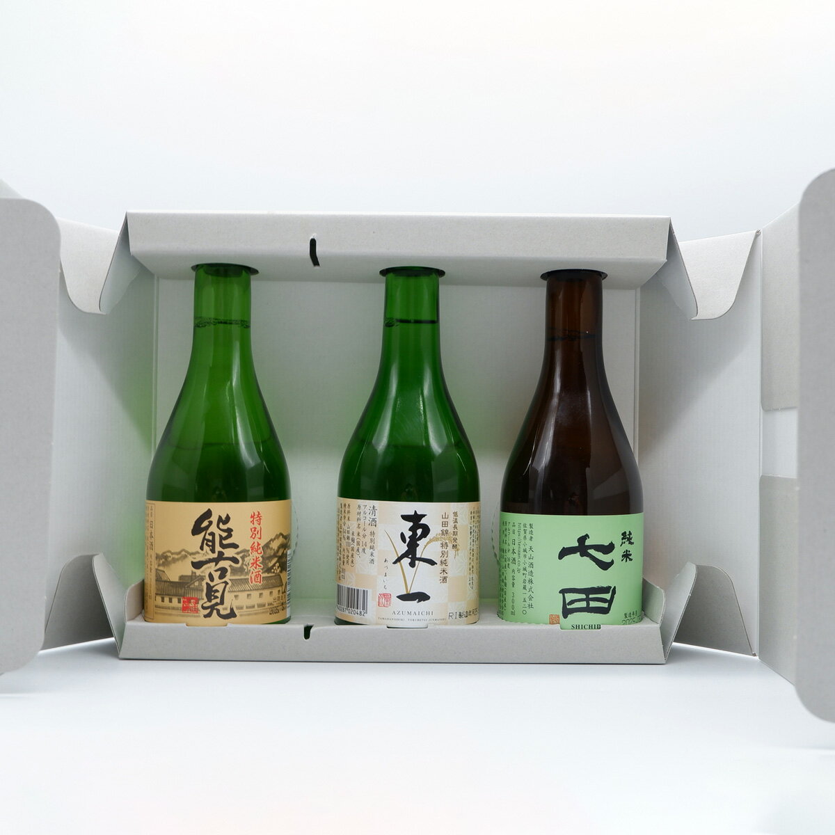 【ふるさと納税】《The SAGA 認定酒》 清酒 佐賀の蔵元 のみ比べ 七田 / 東一 / 能古見 300ml×3本 セット【佐嘉蔵屋】受賞 日本酒 酒 飲み比べ 佐賀 The SAGA 認定酒 特別純米酒 純米酒 S12-21 サムネイル2