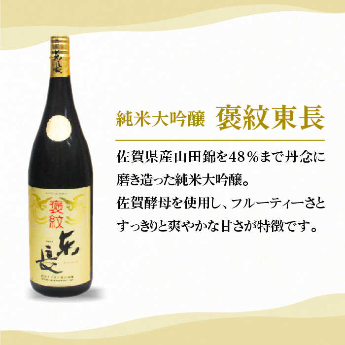 【ふるさと納税】純米大吟醸 褒紋東長 1.8L 1本 【大串酒店】 [HAK015] サムネイル2