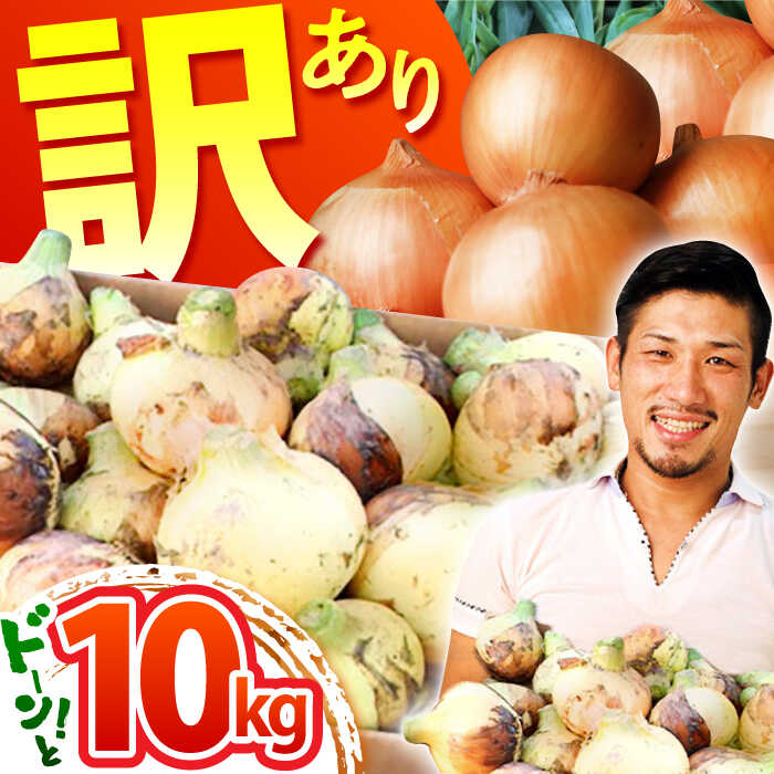 【先行予約】【訳あり】【2026年3月下旬以降発送】佐賀県産 玉ねぎ 10kg【八丁屋】 [HAO007]