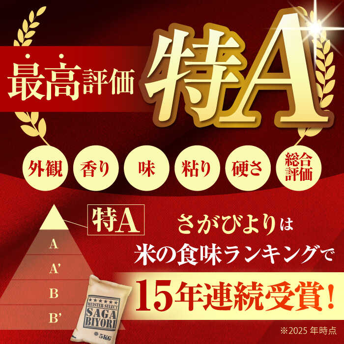 【ふるさと納税】【選べる容量・品種】 白米 ＜ さがびより ・ 夢しずく ＞ 5kg / 10kg / 20kg 【大塚米穀店】 [HBL003] / 食品 米 白米 コメ 精米 お米 こめ 特A 特A米 特A評価 国産 佐賀県産 送料無料 令和7年産 新米 サムネイル2