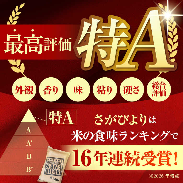 【ふるさと納税】【全6回定期便】＜2種食べ比べお楽しみセット＞さがびより・夢しずく 白米 5kg【大塚米穀店】 [HBL031] / 食品 米 白米 佐賀県 送料無料 定期 定期便 - 画像2