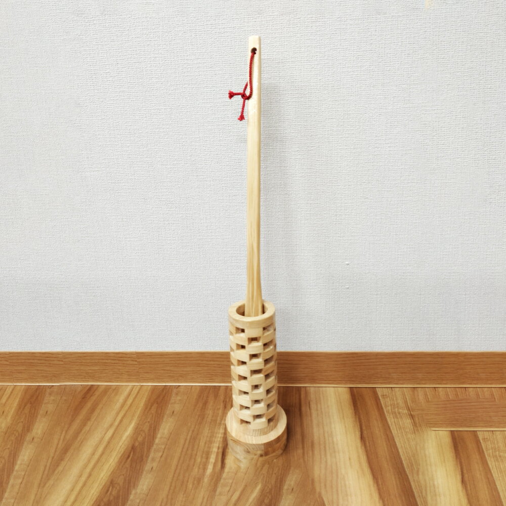 【ふるさと納税】靴べら・収納スタンド セット 長崎ひのき 天然ひのき 天然木 ヒノキ 檜 桧 間伐材 森林保全 SDGs 木製 無塗装 完全手作業 靴 靴ベラ ロング靴べら 玄関 土間 長崎 送料無料 サムネイル3