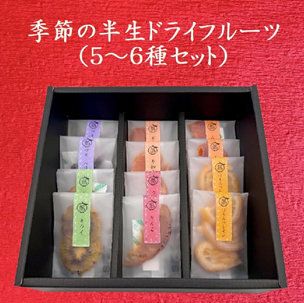 贈答用瑞々しい季節の半生ドライフルーツ