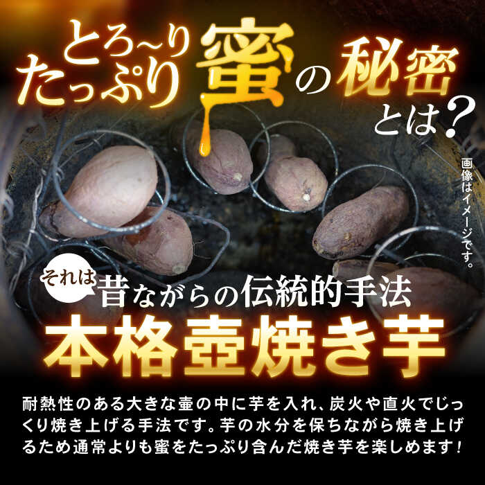 【ふるさと納税】蜜だらけ！ねっとり壺焼き芋 約3kg / 焼き芋 焼芋 焼きいも 芋 イモ やきいも さつまいも サツマイモ 冷凍 スイーツ / 諫早市 / 松尾農園 [AHAY003] サムネイル2