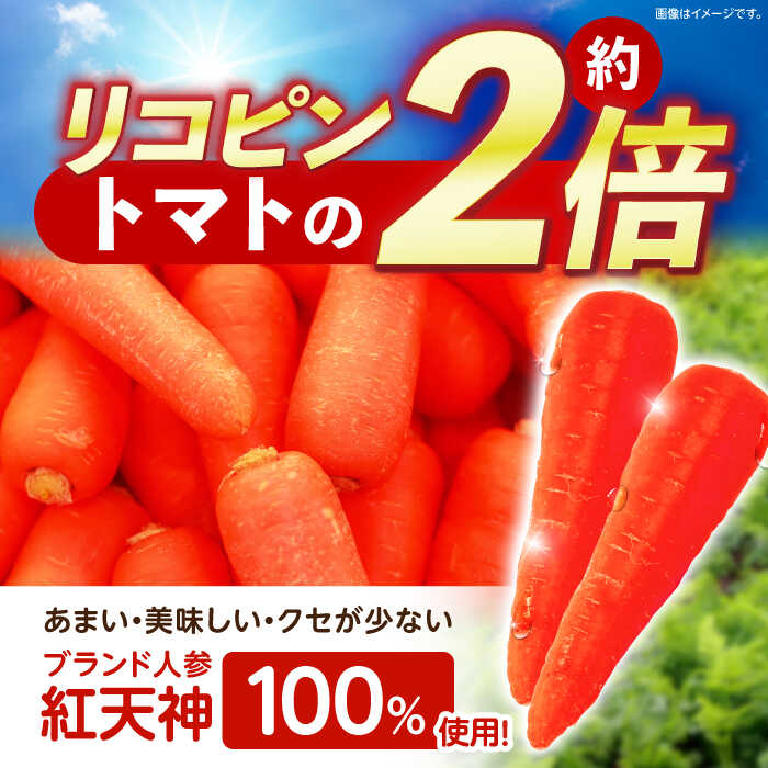 【ふるさと納税】【甘さと栄養を100%凝縮！】真っ赤な人参 「紅天神」 キャロットジュース 180ml×8本 / にんじん ニンジン 人参 キャロット きゃろっと ジュース じゅーす きゃろっとじゅーす / 諫早市 / 滝商店株式会社[AHCU004] - 画像2