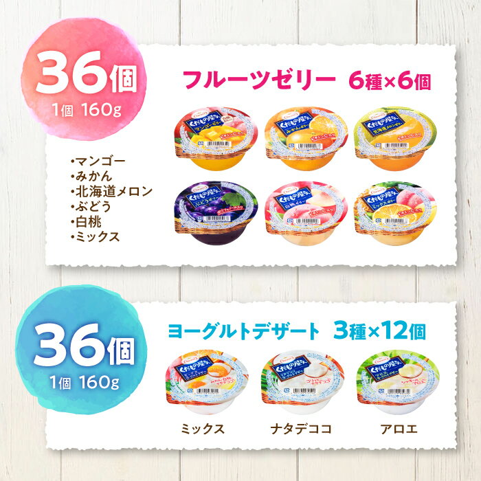 【ふるさと納税】【最速発送】たらみ くだもの屋さん / ゼリー ぜりー フルーツゼリー 果物ゼリー みかん 果物 くだもの フルーツ / 諫早市 / 株式会社たらみ [AHBR009] 最短 最速 スピード 発送 サムネイル3
