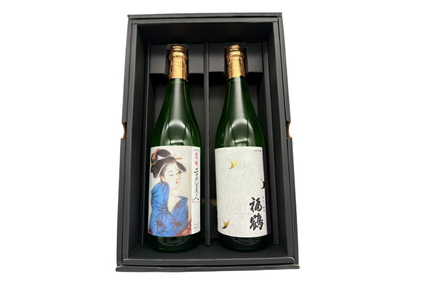 【ふるさと納税】酒 日本酒 大吟醸 平戸美人 & 純米吟醸 福鶴 720ml 計2本 [福田酒造 長崎県 平戸市 hr42bgy410121] お酒 山田錦 飲み比べ のみくらべ サムネイル2