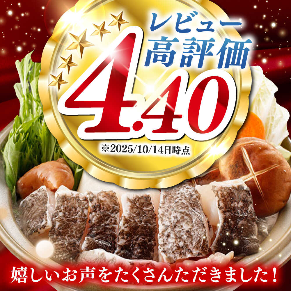 【ふるさと納税】対馬 産 クエ 鍋 セット 600g （2〜3人前）《対馬市》【対馬地域商社】 [WAC014] くえ 鍋セット 海の幸 高級魚 切り身 白身 アラ 下処理 冷凍 新鮮 海産物 くえ鍋 クエ鍋 サムネイル2