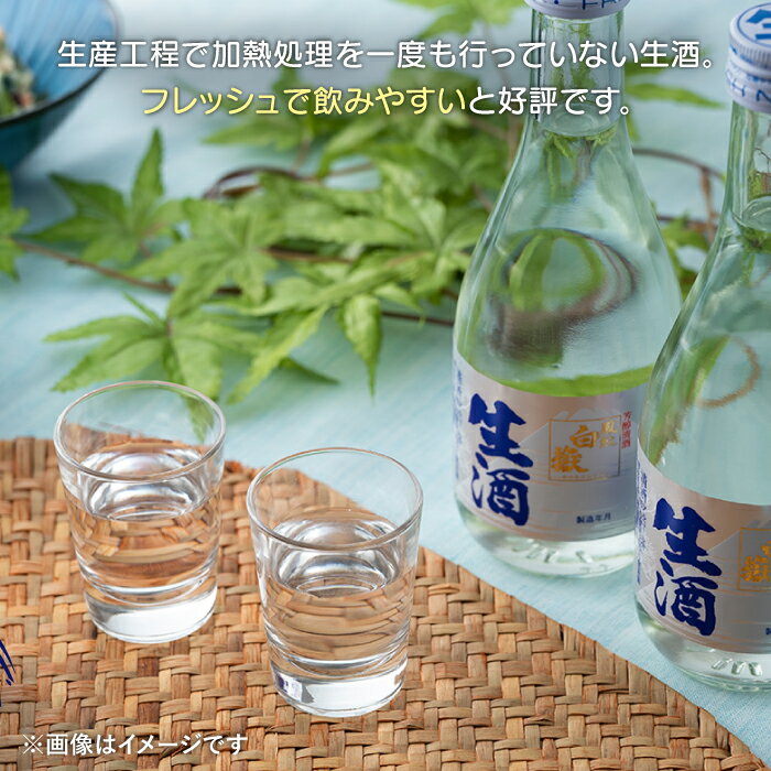 【ふるさと納税】日本酒 白嶽 生酒 300ml 6本 《対馬市》【白嶽酒造株式会社】 [WAN003] サムネイル2
