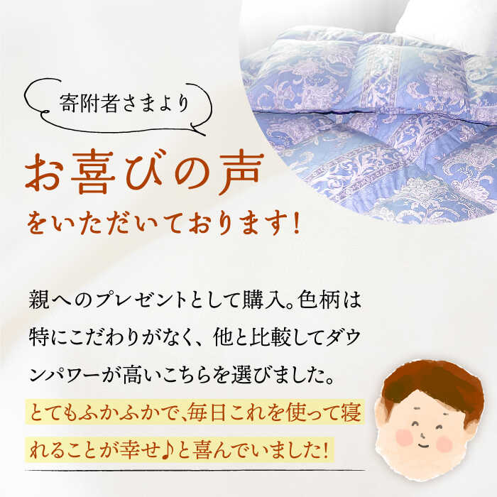【ふるさと納税】【訳あり】【シングル】羽毛布団 本掛け シルバープリンセスダックダウン90%（色・柄おまかせ）《壱岐市》【富士新幸九州】[JDH063] 羽毛 布団 ふとん 掛け布団 ダウン 寝具 訳アリ ワケあり シングル 88000 88000円 サムネイル3