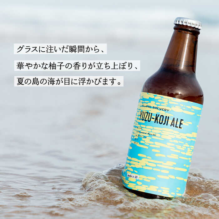 【ふるさと納税】【全3回 定期便 】クラフトビール 地ビール YUZU-KOJI ALE 6本 【ISLAND BREWERY】 《 壱岐市 》[JED015] 51000 51000円 サムネイル3