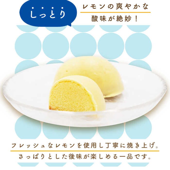 【ふるさと納税】レモンケーキ 10個入 五島市 / 観光ビルはたなか [PAX021] 焼き菓子 洋菓子 スイーツ ギフト 贈答 - 画像3